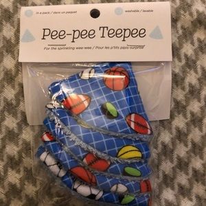PeePee TeePee NWT Sports Themed